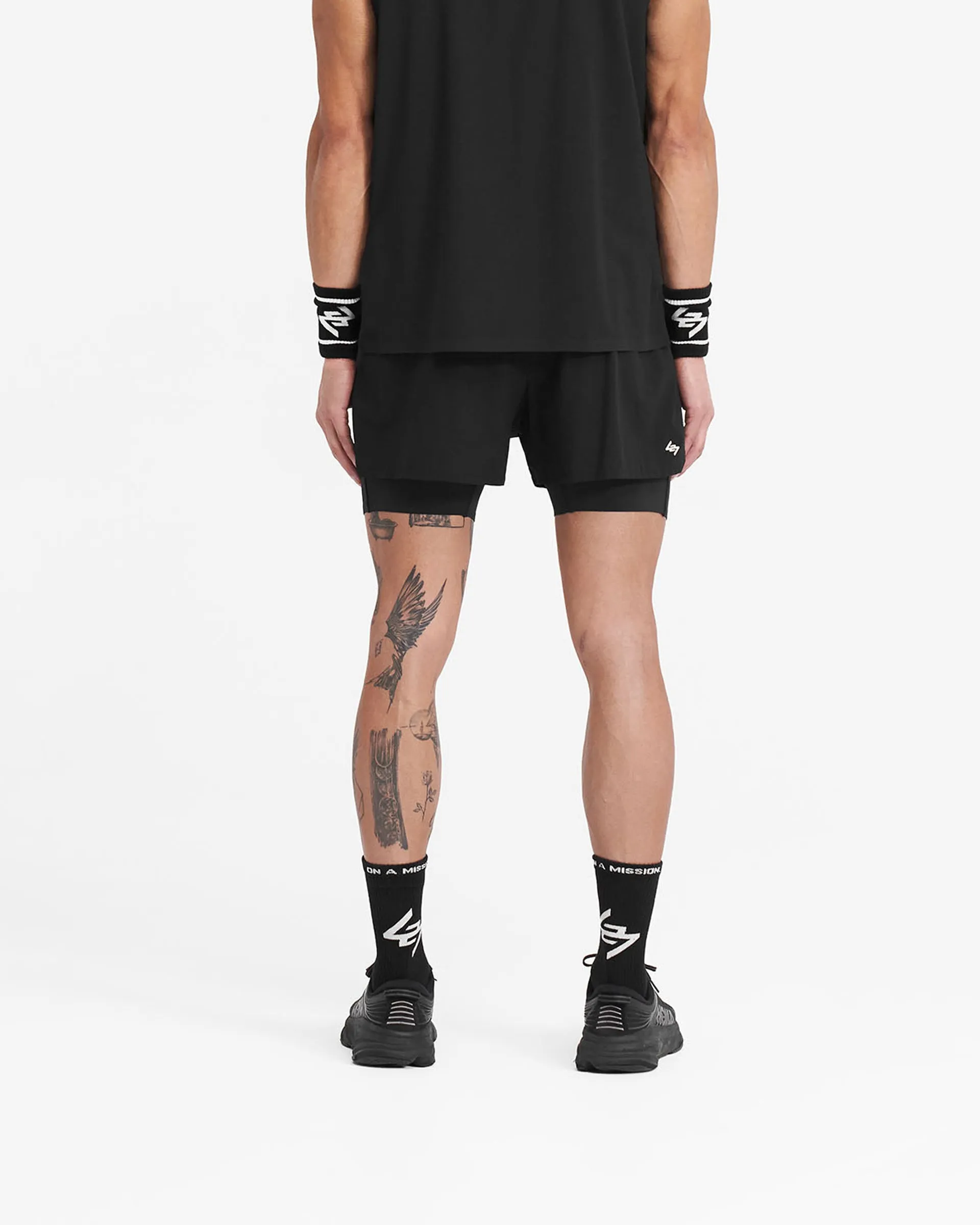 247 Trail Short - Jet Black