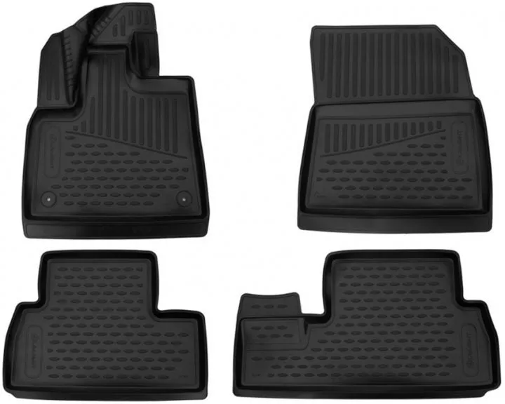 3D Rubber Floor Mats Suits Nissan Navara X-Trail 2013-2022 6 Piece EXP.ELEMENT3D02143210