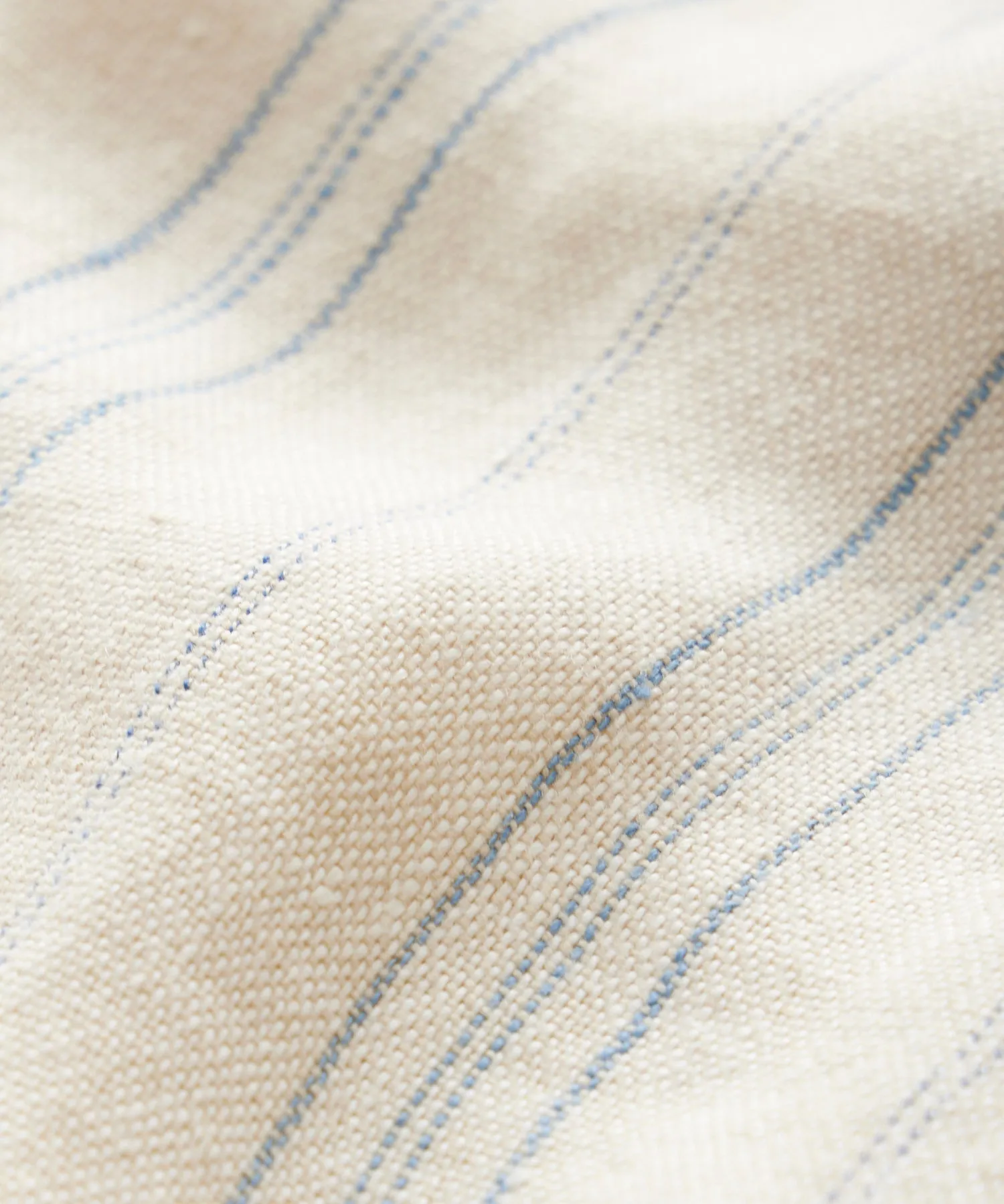 5" Linen Beachcomber Short in Cream Stripe