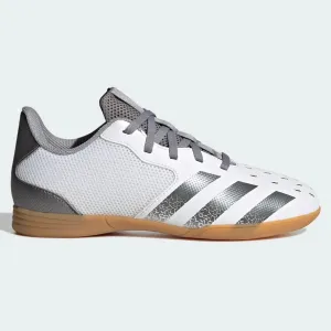 Adidas JR  Predator Freak .4 IN Sala - White-Iron Metallic