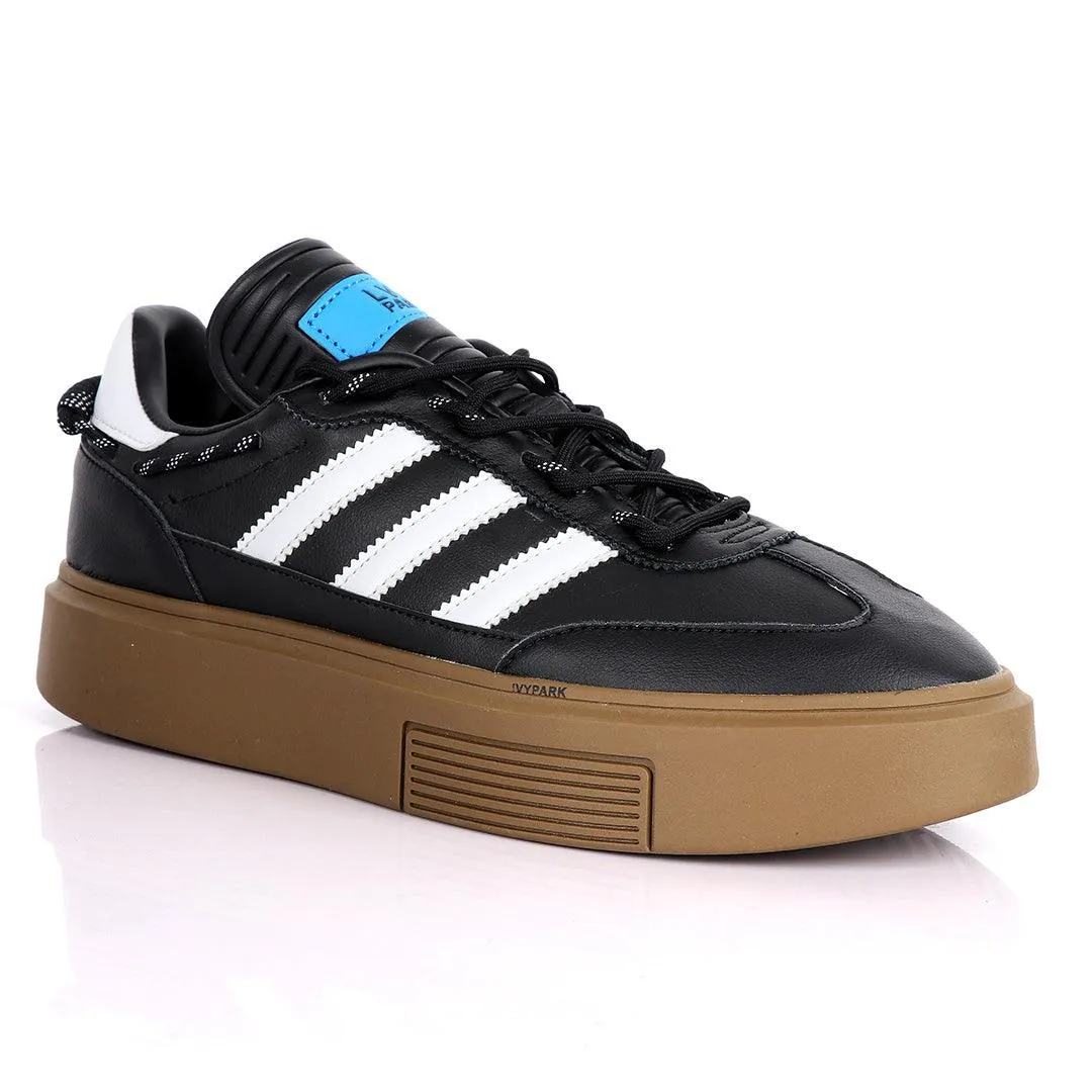 Adidas Lvy-Park Black And Green Sneakers