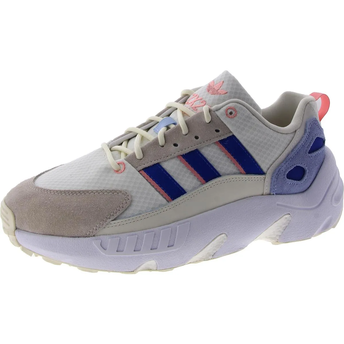 adidas Originals Womens ZX 22 Boost Faux Suede Lace-Up Running & Training Shoes