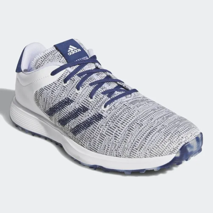 adidas S2G Spikeless Shoes - White/Indigo/Grey Three