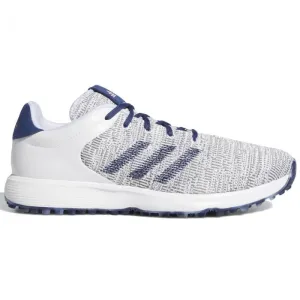 adidas S2G Spikeless Shoes - White/Indigo/Grey Three