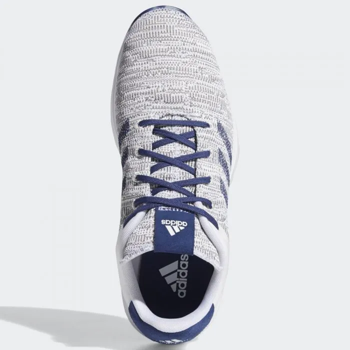 adidas S2G Spikeless Shoes - White/Indigo/Grey Three