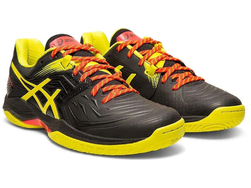 Asics Blast FF Women's Court Shoe Black/Sour Yuzu