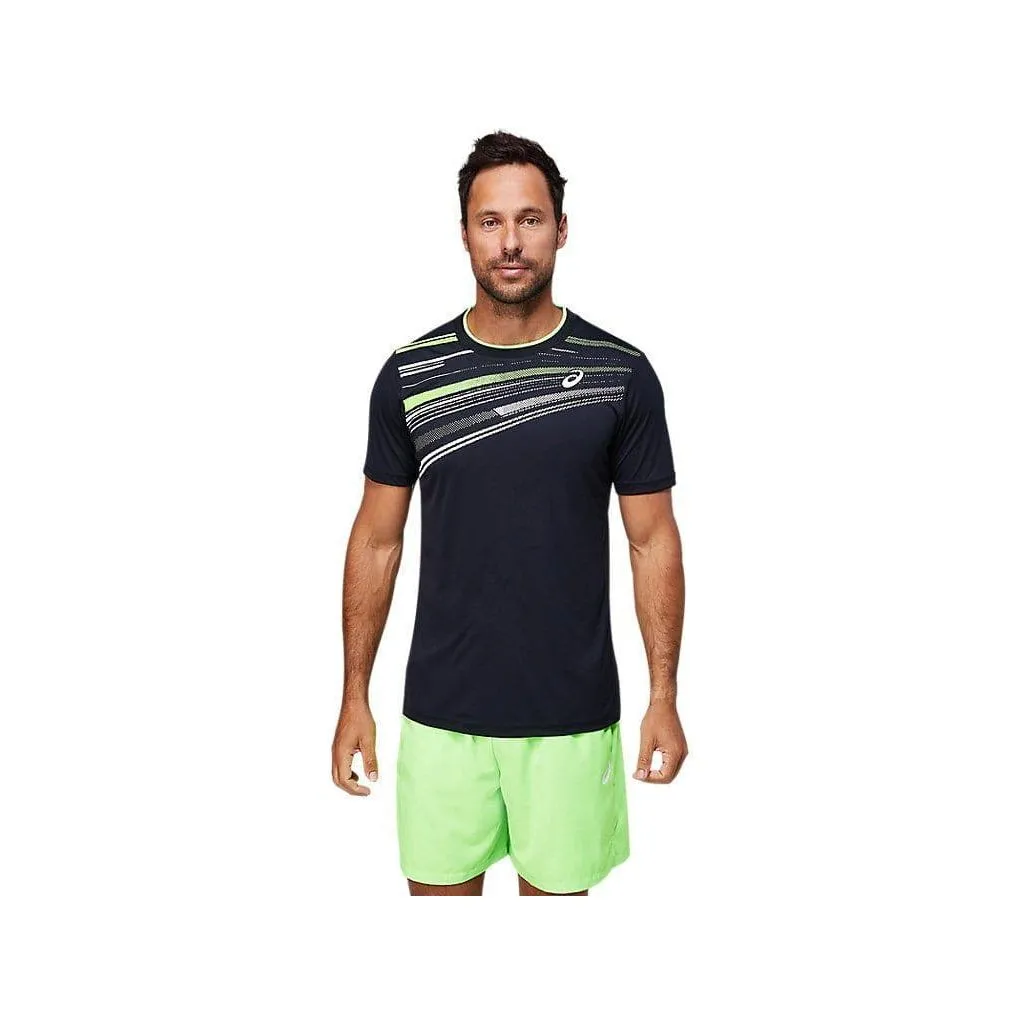 Asics Men Court Graphic Short Sleeve Top