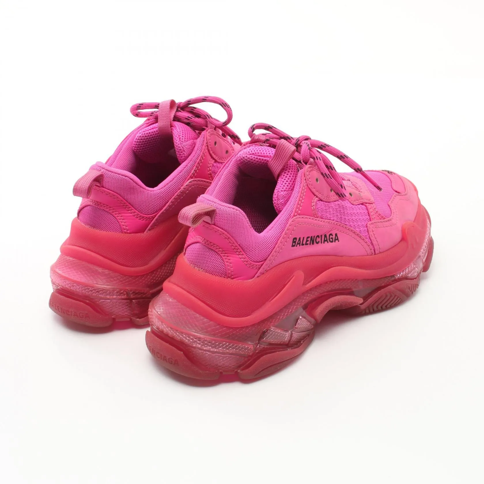 Balenciaga Triple S Sneakers Leather Fabric