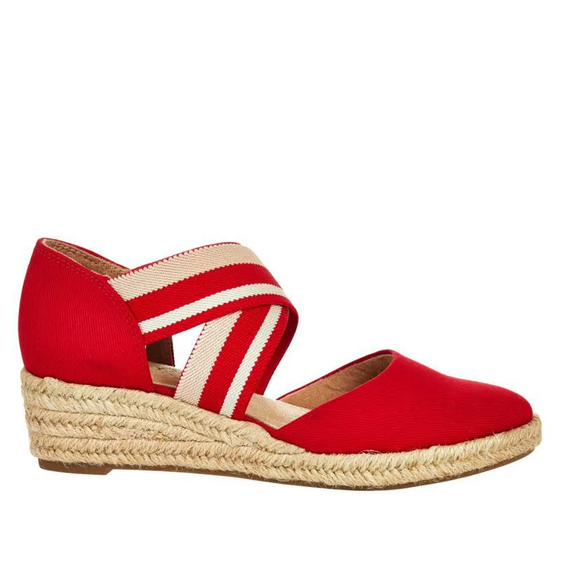 BerriesJam - 2024 Summer Fashion Cross Belt Solid Color Espadrilles