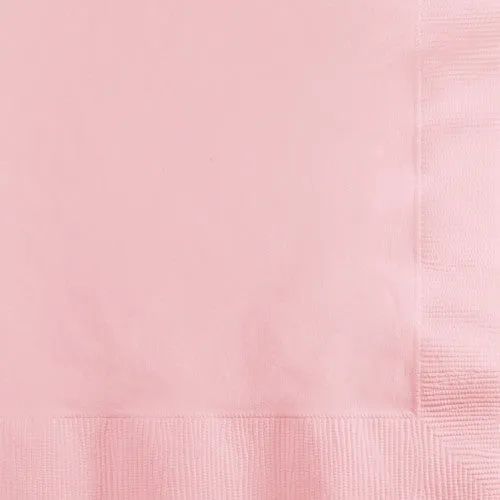 Beverage Napkins - Classic Pink 50ct