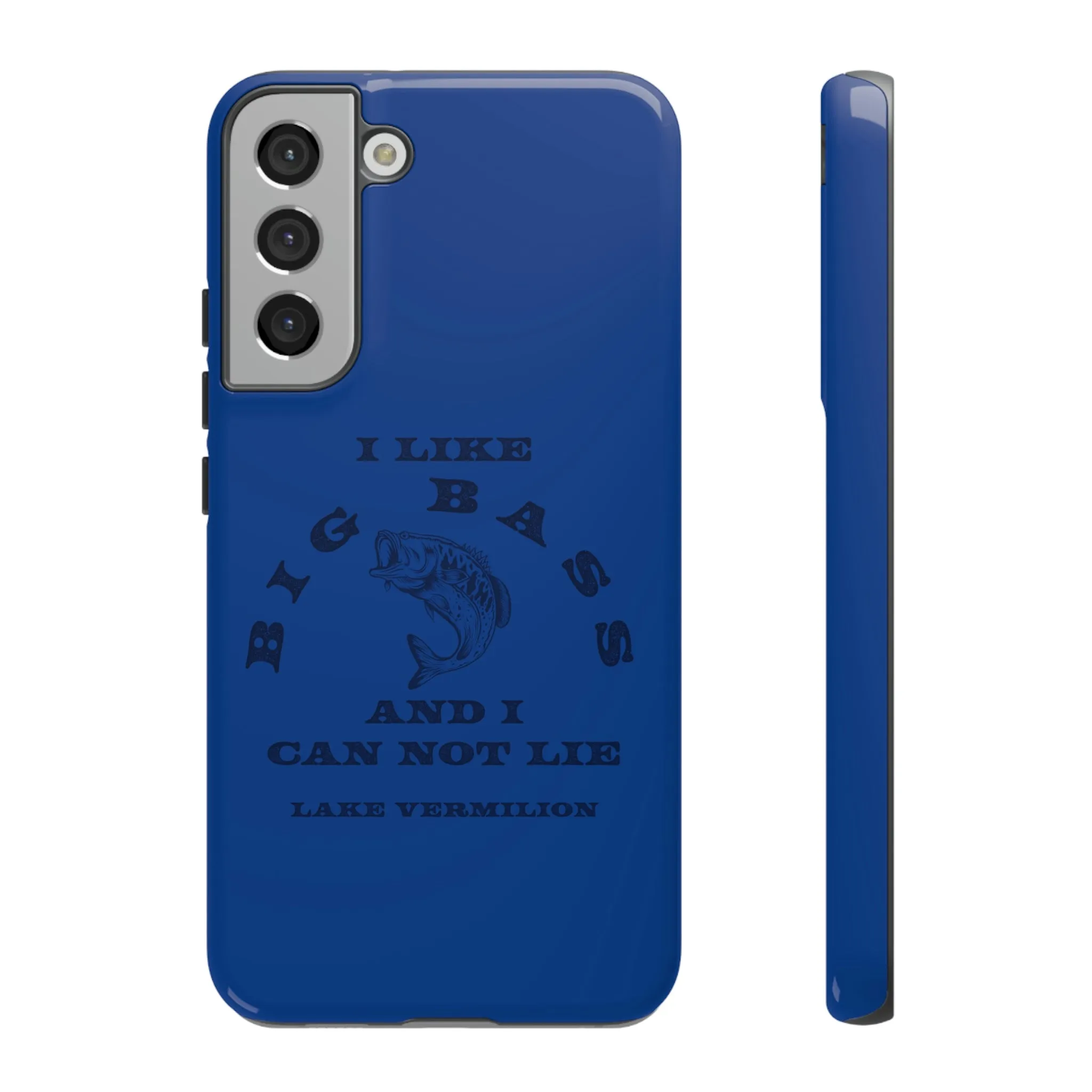 Big Bass - Dark Print - Blue - Tough Cases