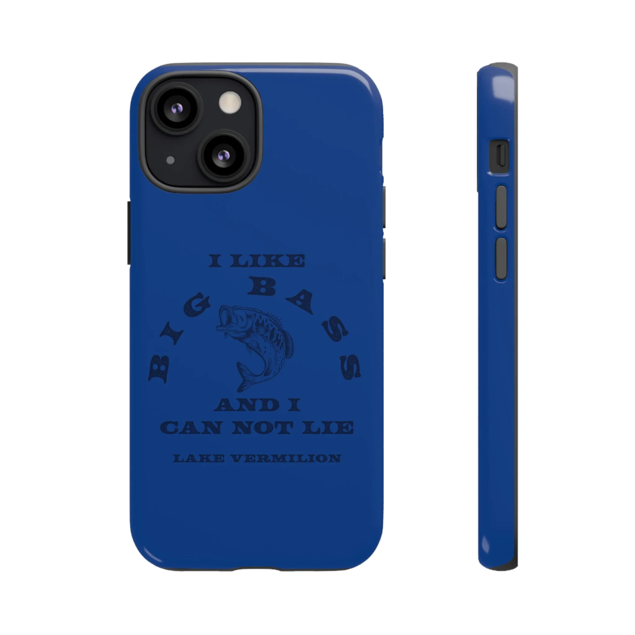 Big Bass - Dark Print - Blue - Tough Cases