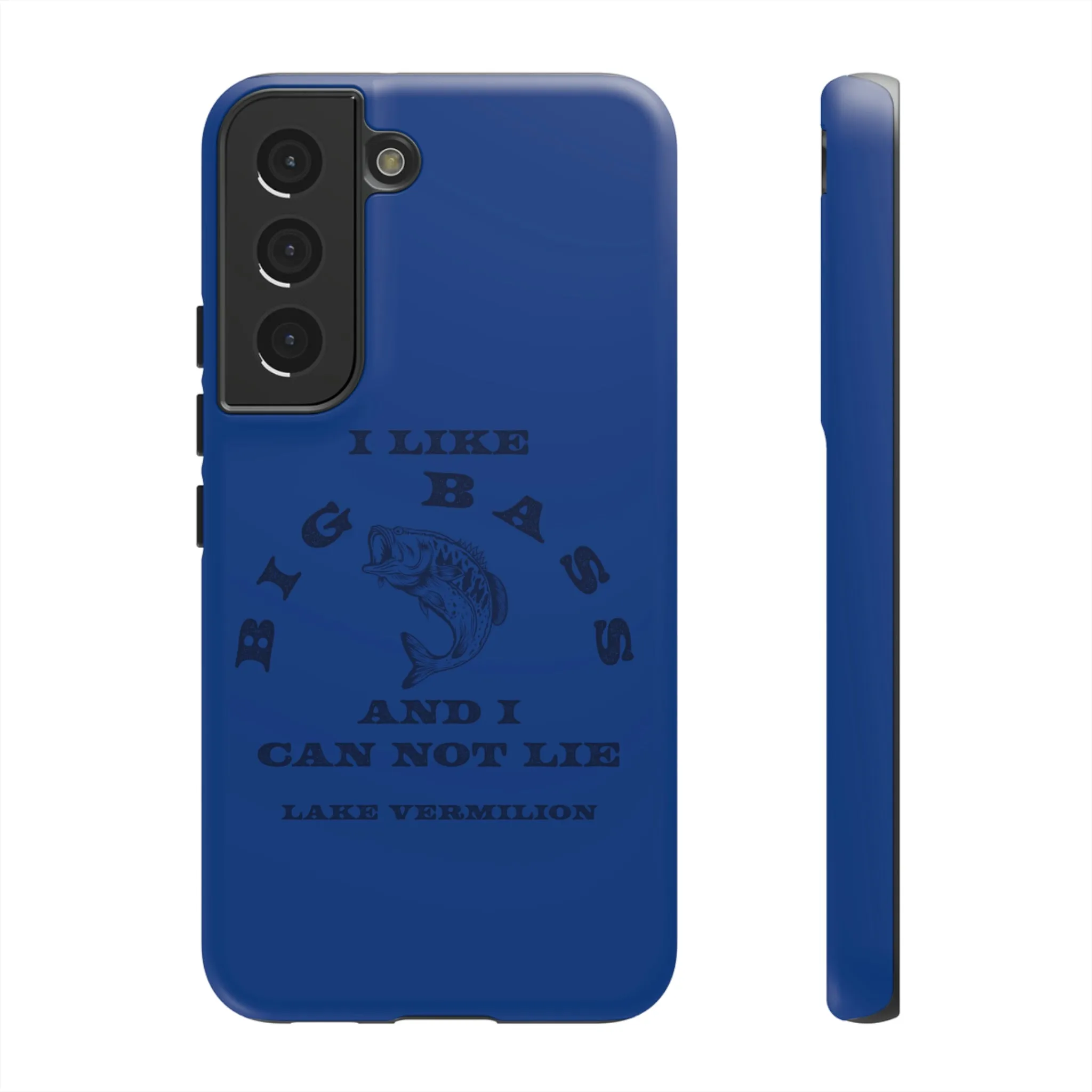 Big Bass - Dark Print - Blue - Tough Cases