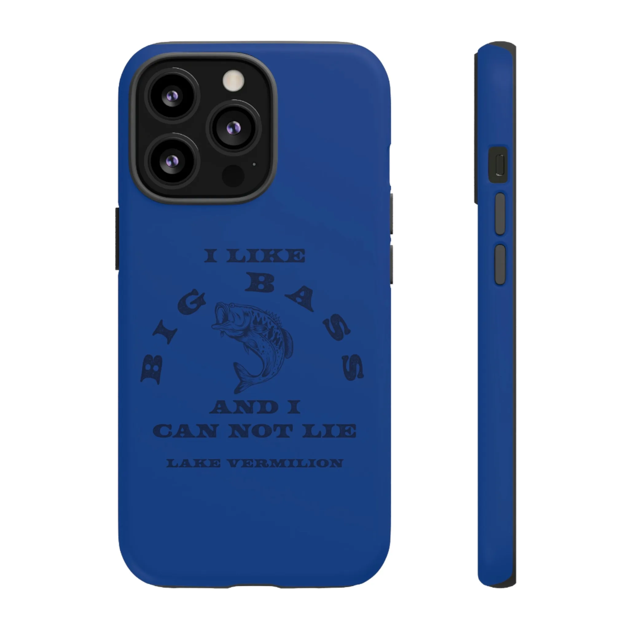 Big Bass - Dark Print - Blue - Tough Cases