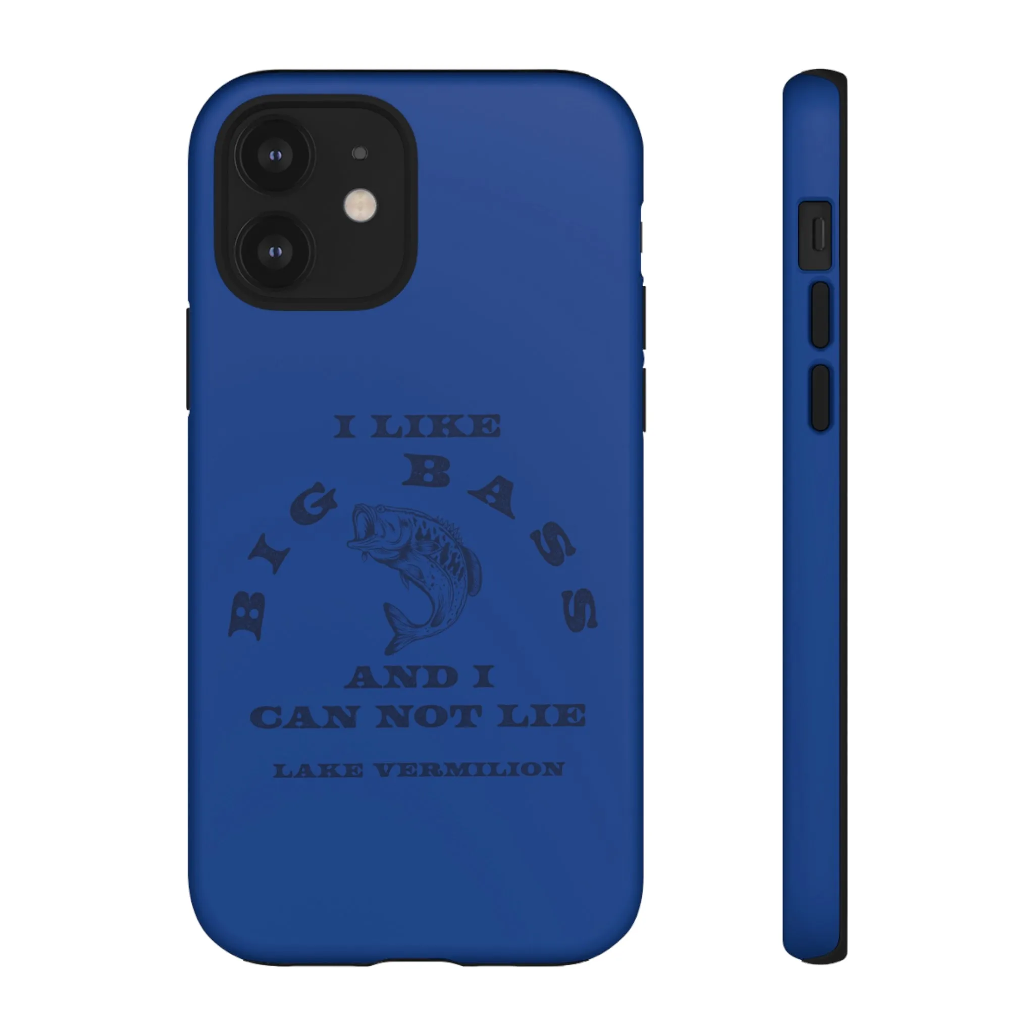 Big Bass - Dark Print - Blue - Tough Cases