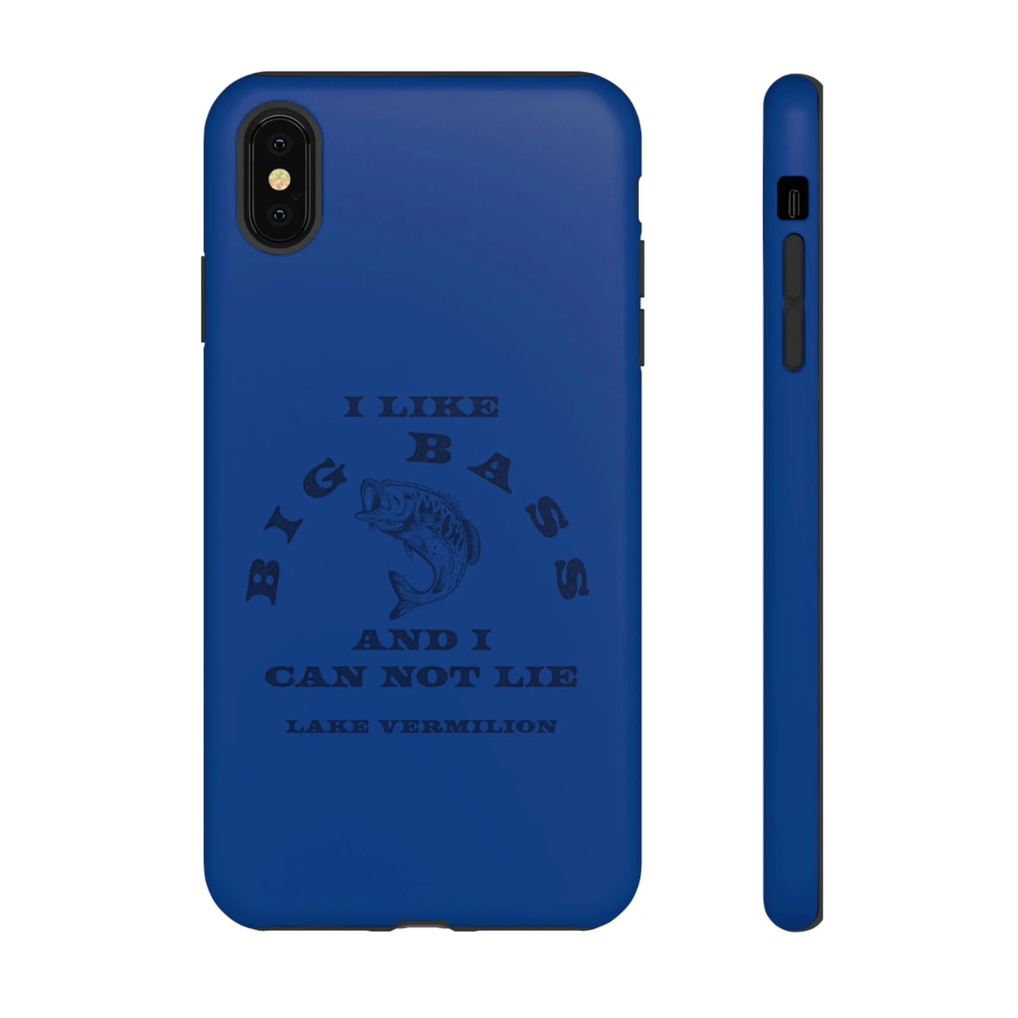 Big Bass - Dark Print - Blue - Tough Cases