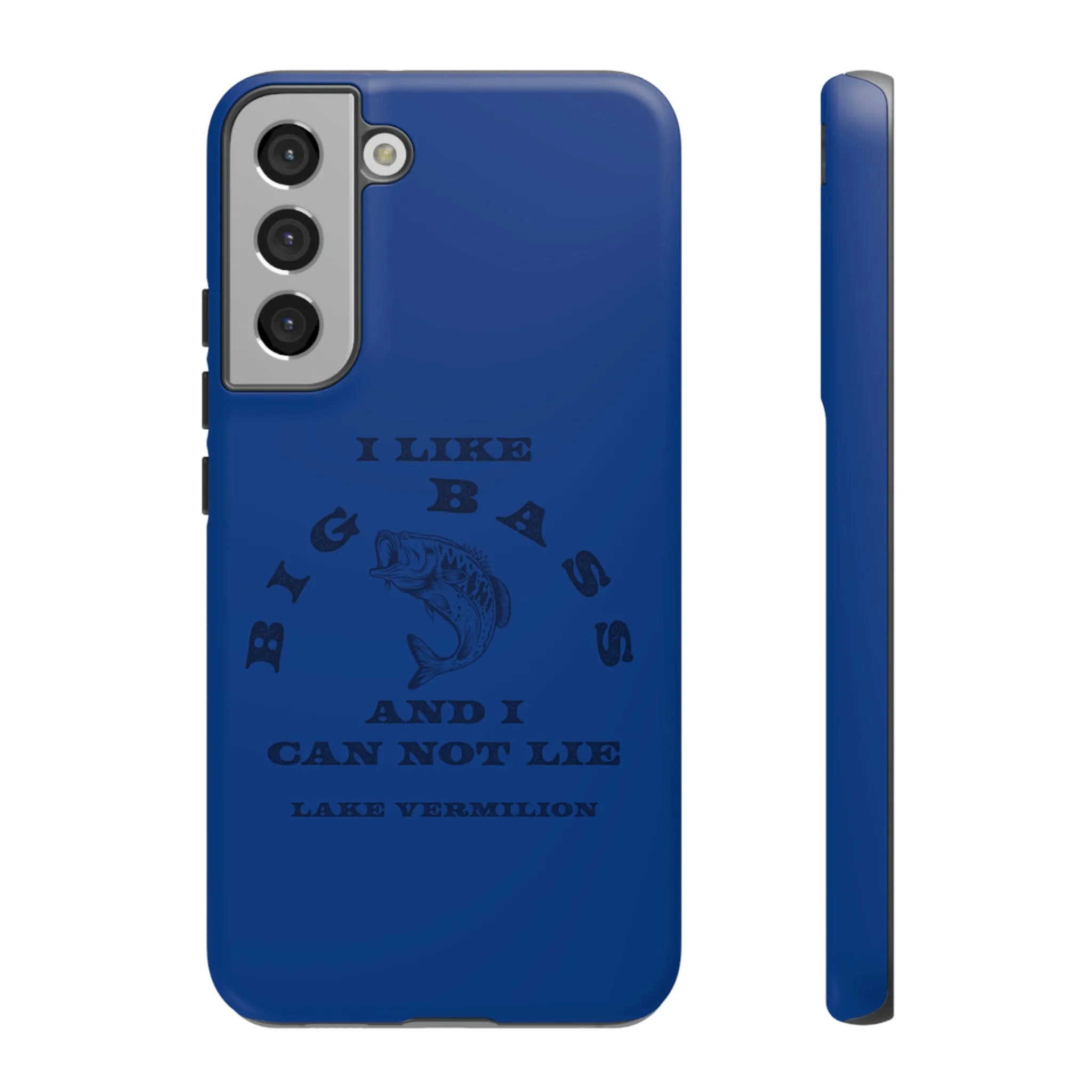 Big Bass - Dark Print - Blue - Tough Cases