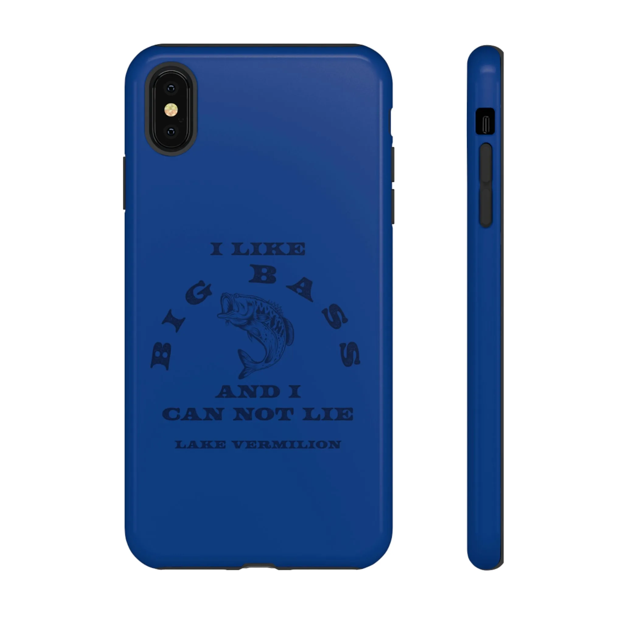 Big Bass - Dark Print - Blue - Tough Cases