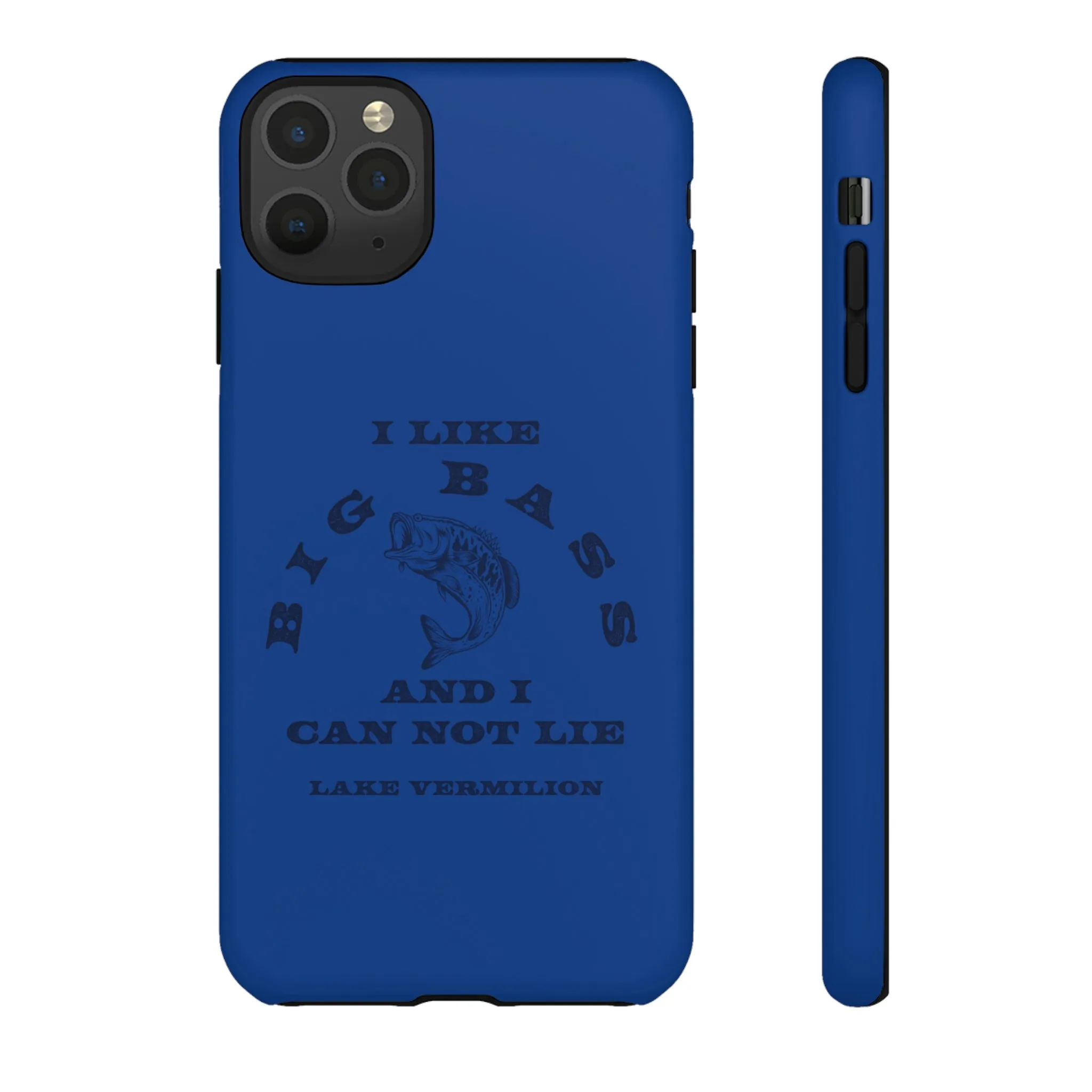 Big Bass - Dark Print - Blue - Tough Cases