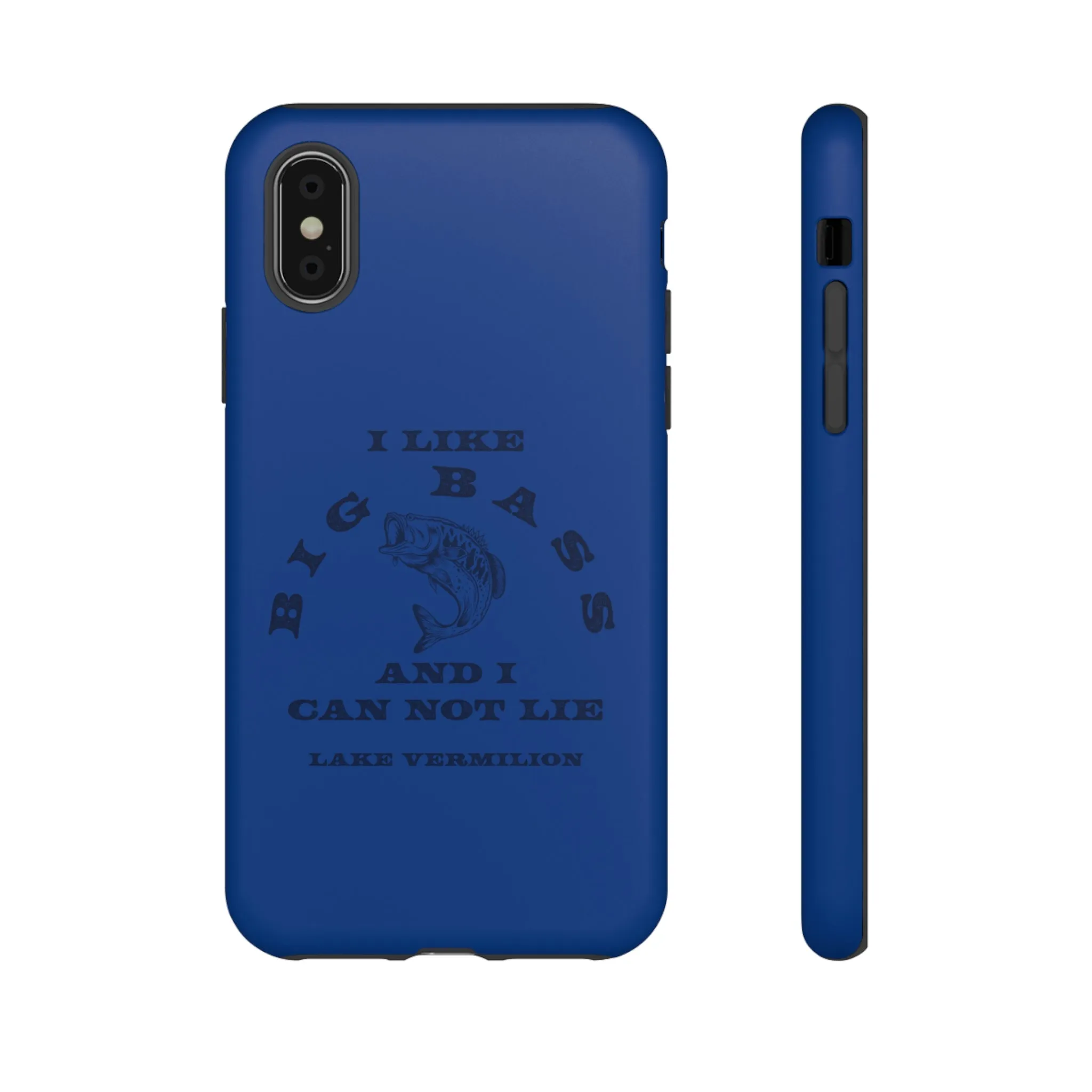 Big Bass - Dark Print - Blue - Tough Cases