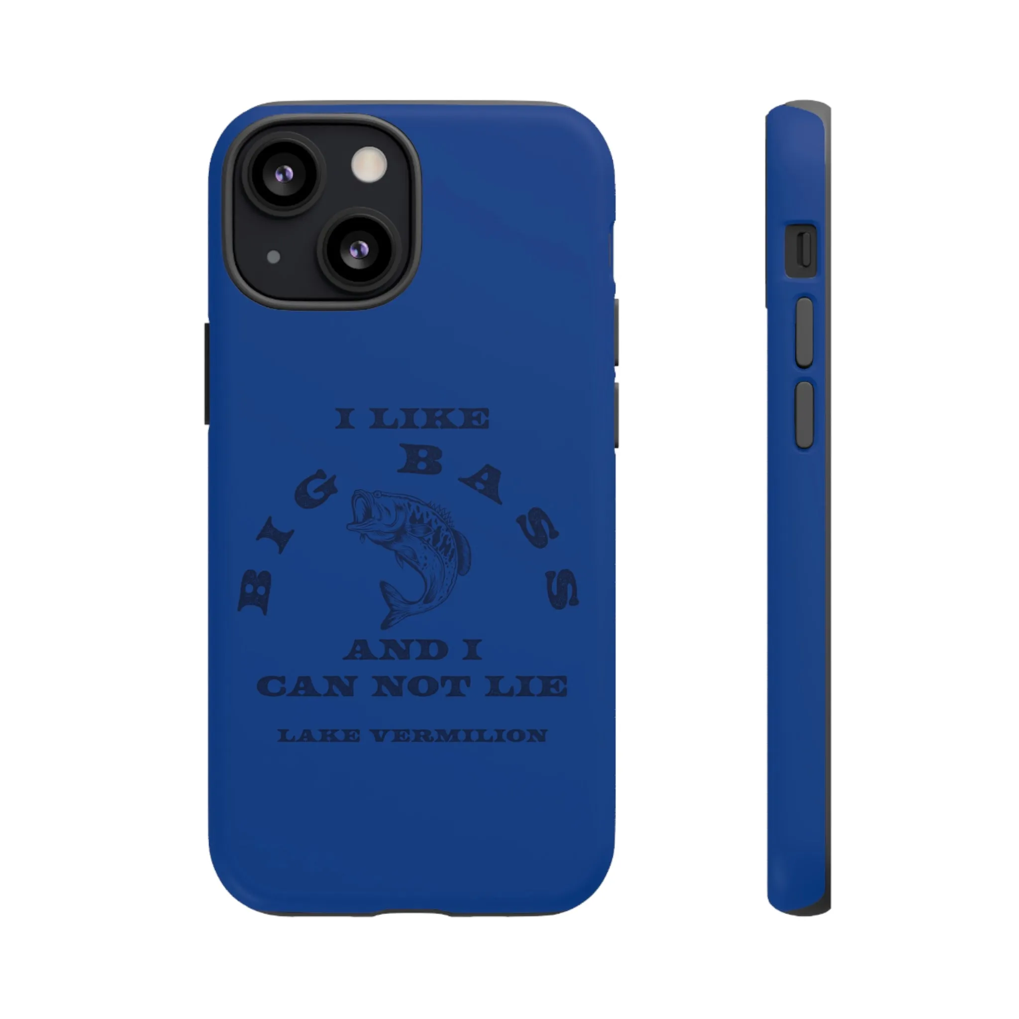 Big Bass - Dark Print - Blue - Tough Cases