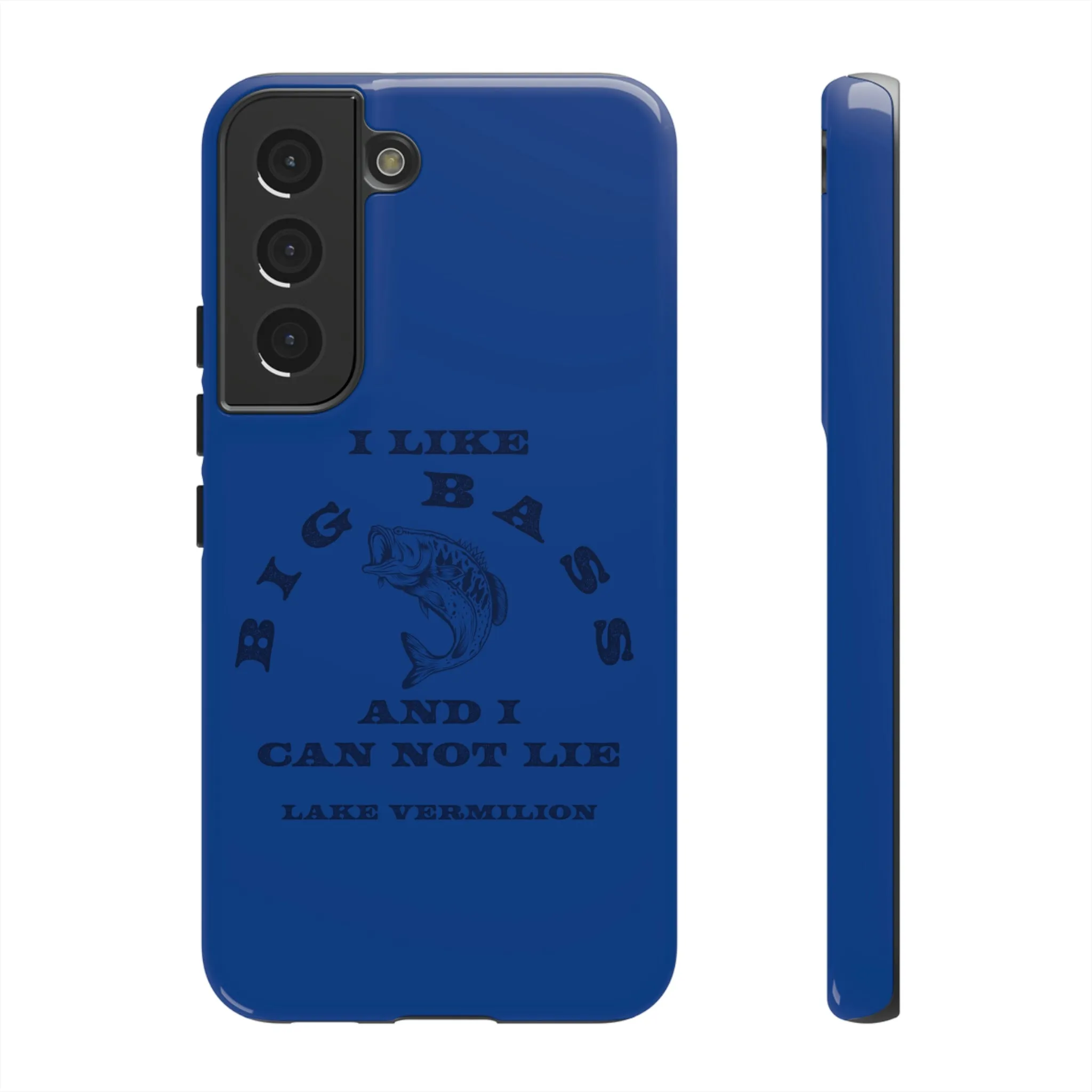 Big Bass - Dark Print - Blue - Tough Cases