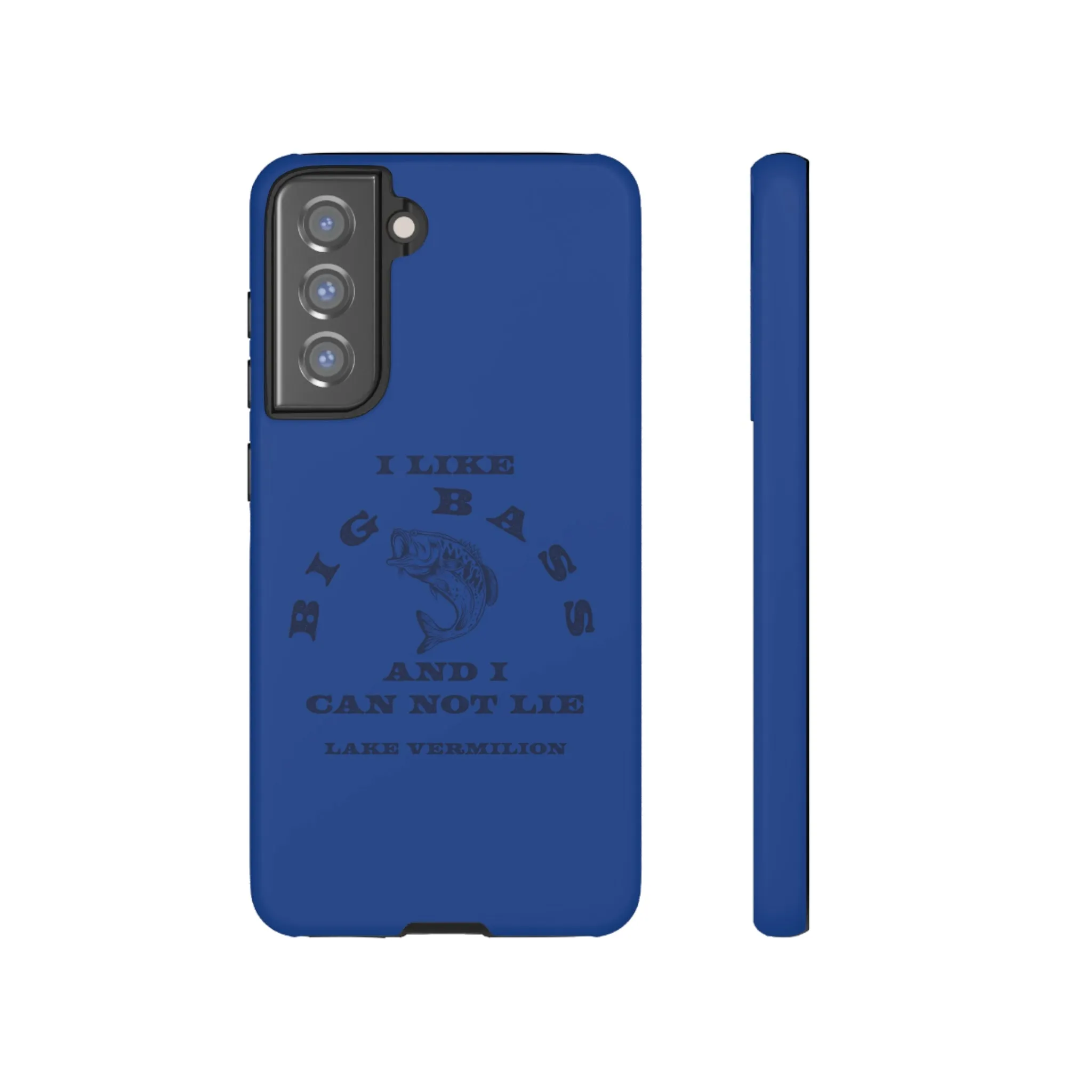 Big Bass - Dark Print - Blue - Tough Cases