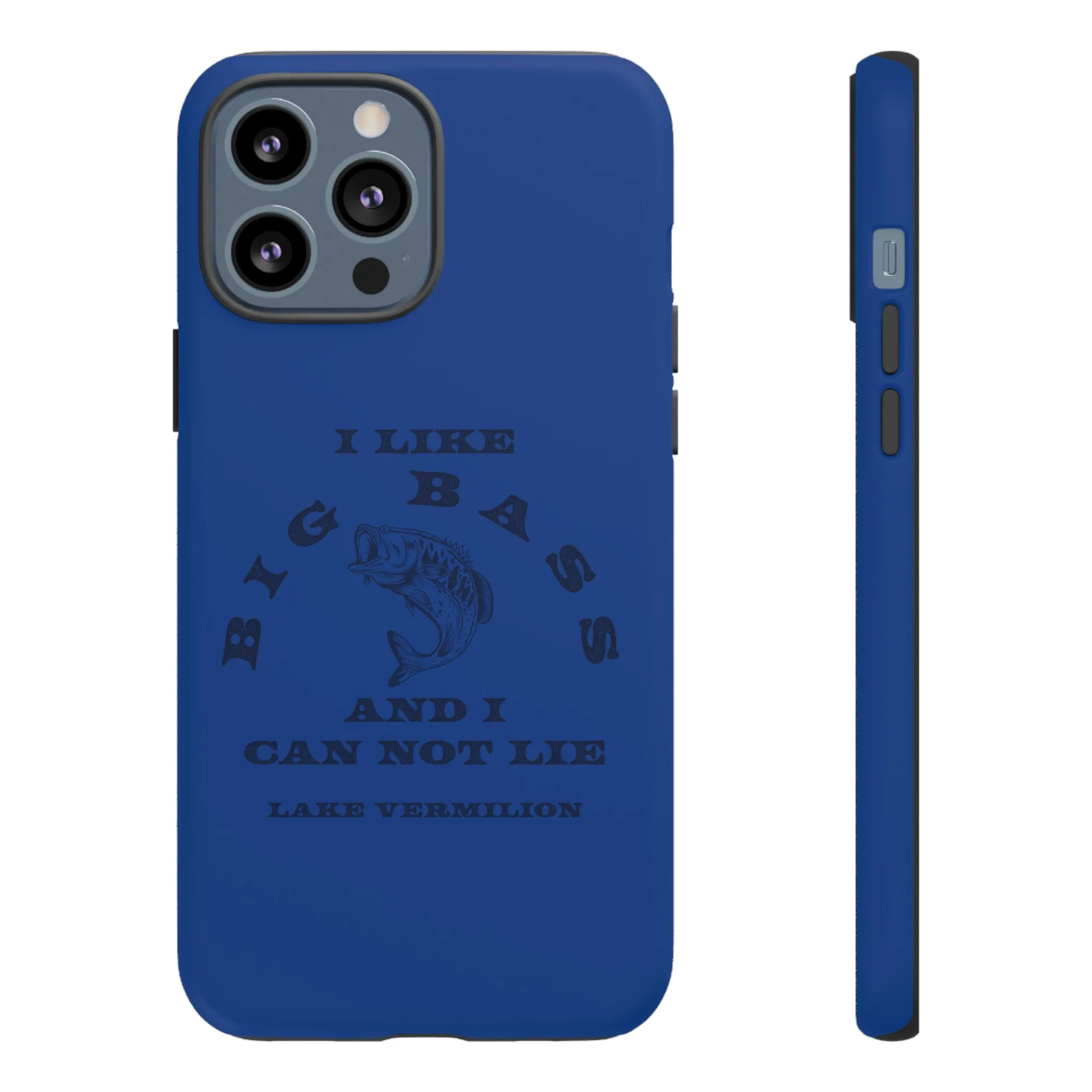 Big Bass - Dark Print - Blue - Tough Cases