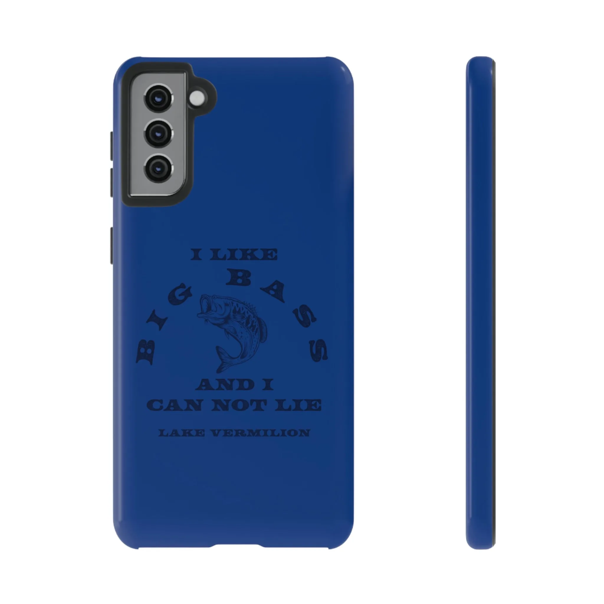 Big Bass - Dark Print - Blue - Tough Cases