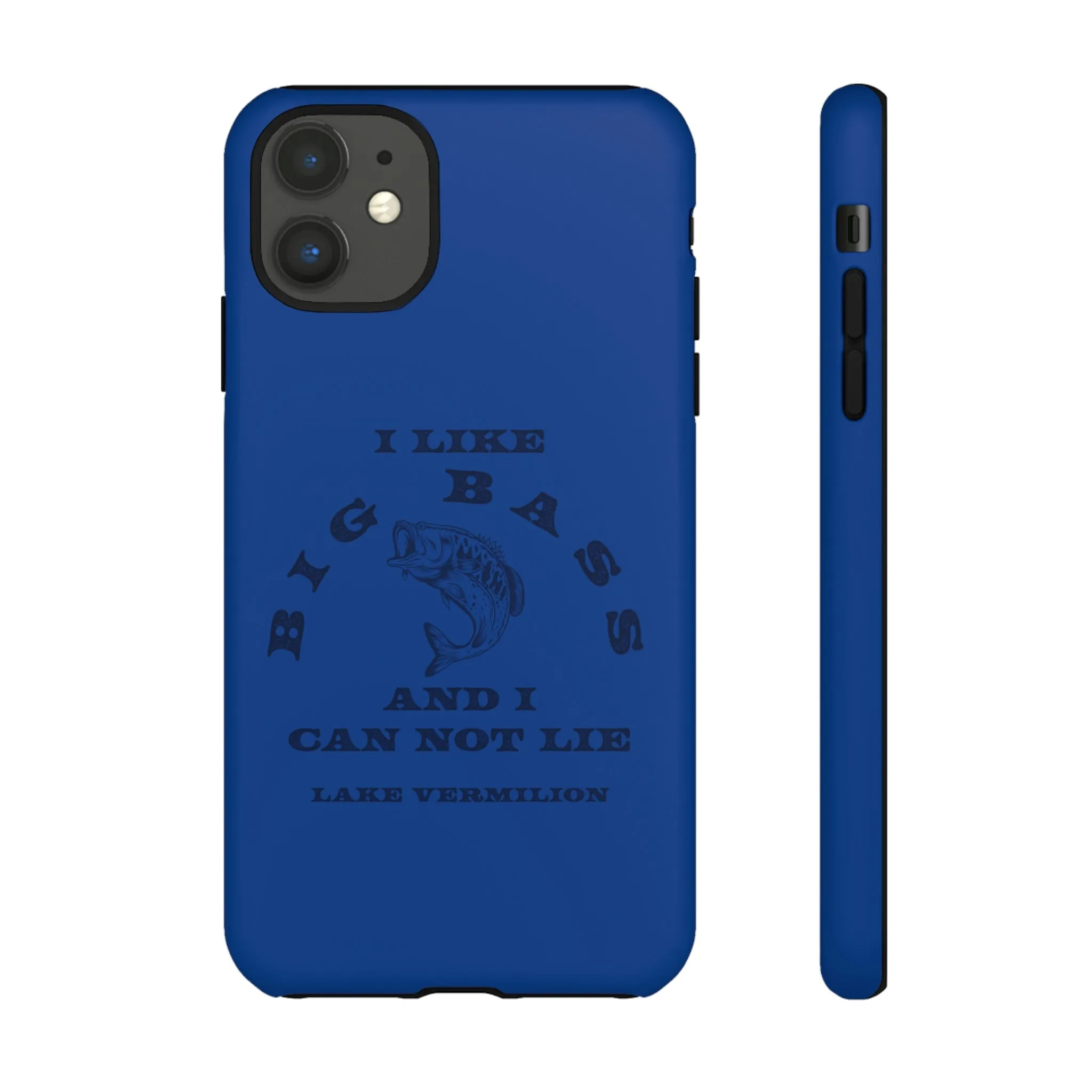 Big Bass - Dark Print - Blue - Tough Cases