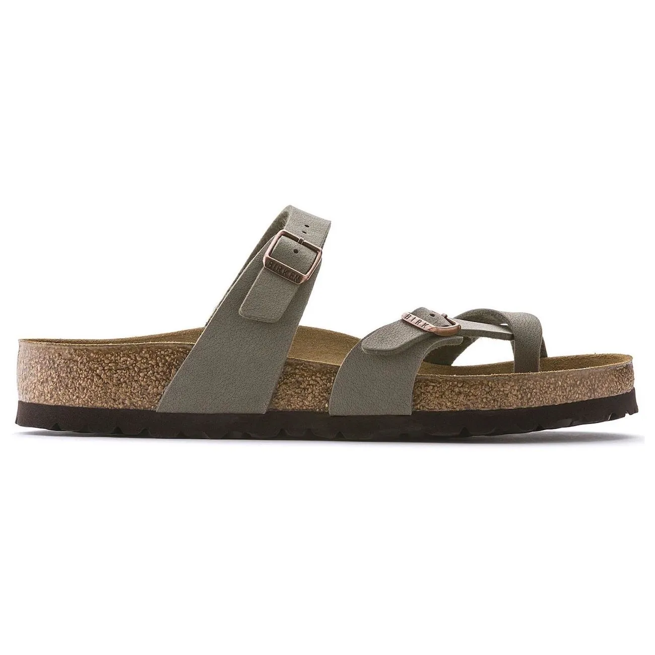 Birkenstock Classic Mayari Regular Fit Birko-Flor Nubuck Stone