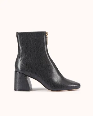 Bottines En Cuir Zelina - Noir