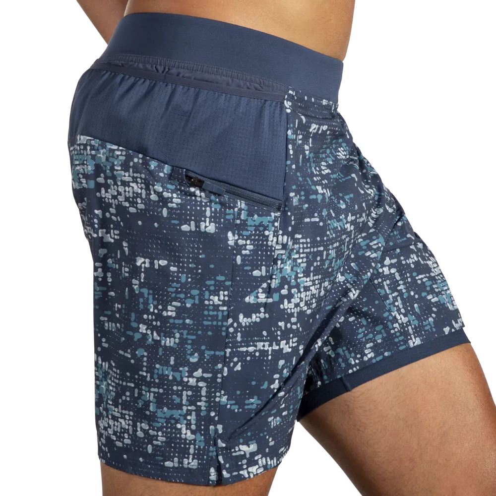 BROOKS - Men's Sherpa 7 " 2-in-1 Shorts