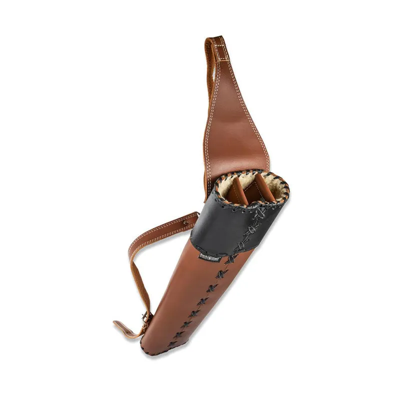 Buck Trail Husky Leather Traditional Back Quiver