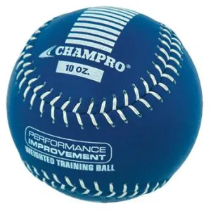 Champro 10 oz Weighted Training Softball: CSB710CS