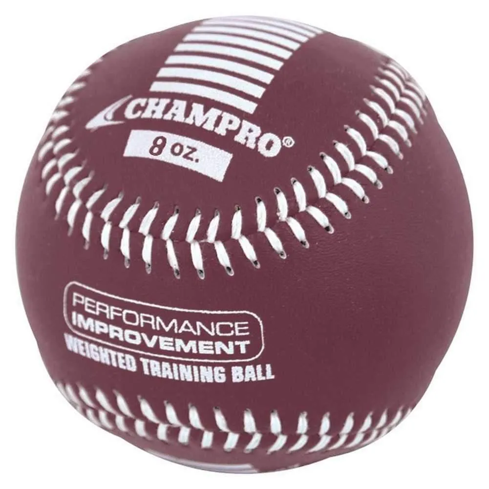 Champro 8 oz Weighted Training Baseball: CBB708CS