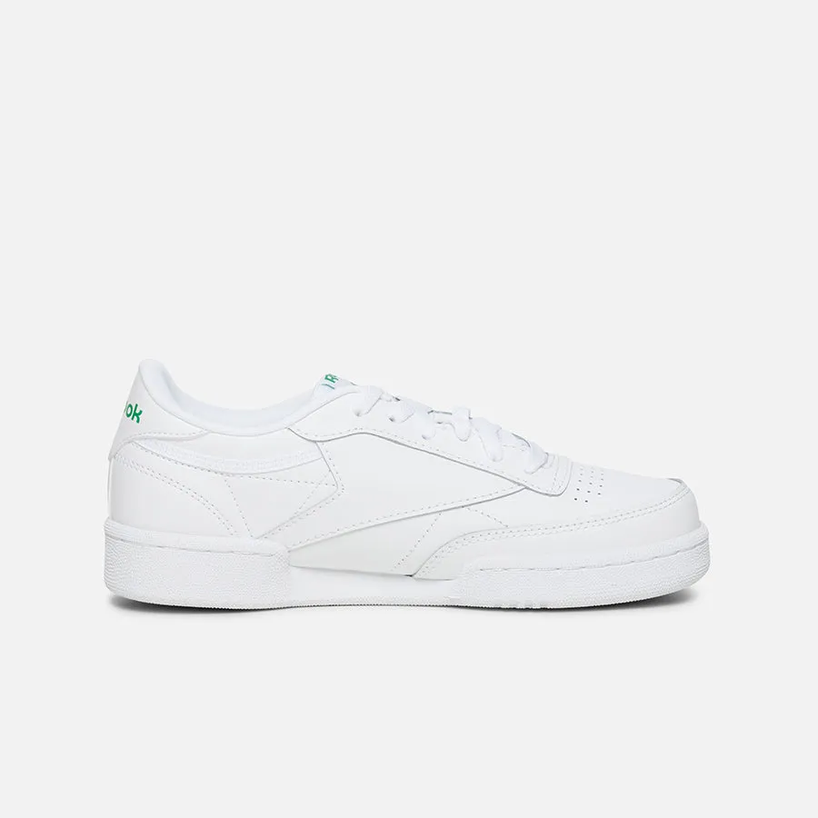 Club C Shoes - Grade School White/Glen Green/Vector Blue