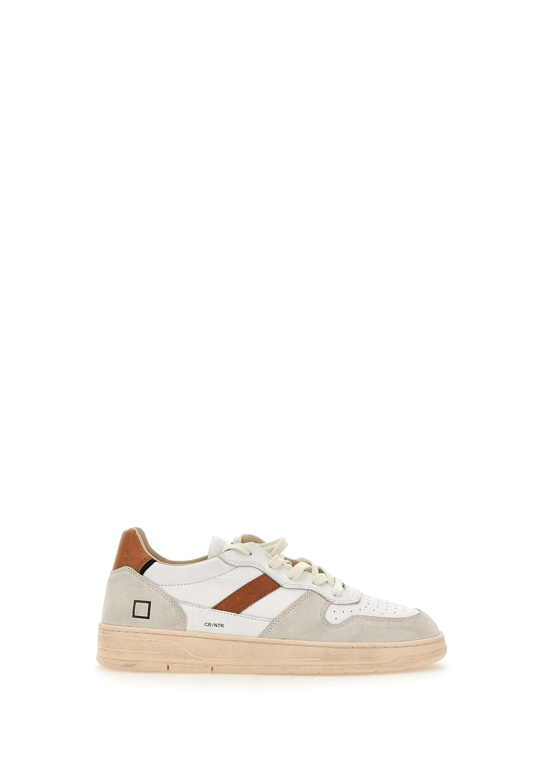 Court 2.0 White Leather Sneakers