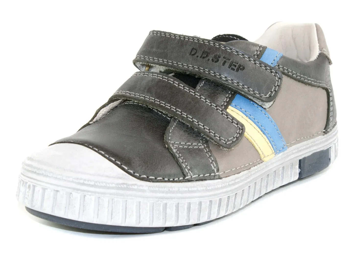 D.D. Step Big Kid Boy Shoes - Supportive Leather From Europe Kids Orthopedic