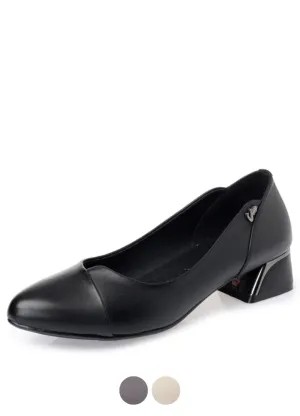 Delfina Women's   Leather Dress Pumps Shoes