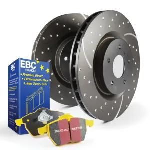 EBC Brakes S5KR1381 S5 Kits Yellowstuff And GD Rotors