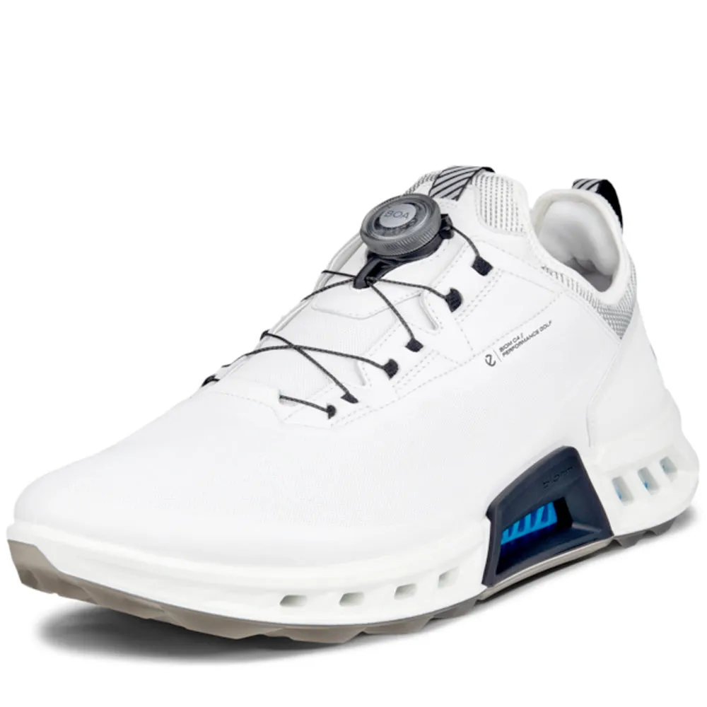 ECCO Biom C4 Gore-Tex BOA Spikeless Waterproof Shoes - White/Black