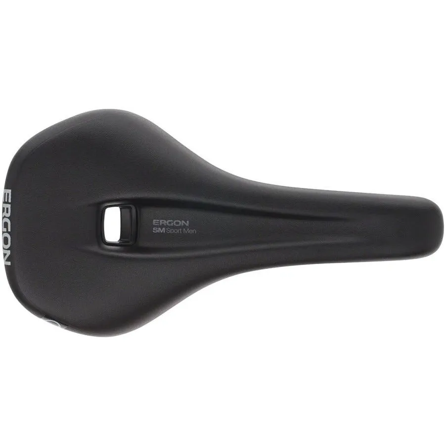 Ergon SM Sport Saddle - Chromoly, Black