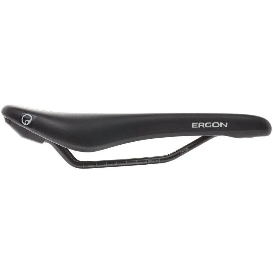 Ergon SM Sport Saddle - Chromoly, Black