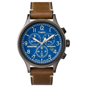 Expedition Scout Chronograph 42mm Leather Band