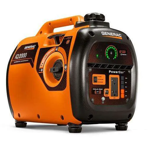 Generac IQ2000 1600W/2000W Ultra Quiet Inverter Generator Manufacturer RFB