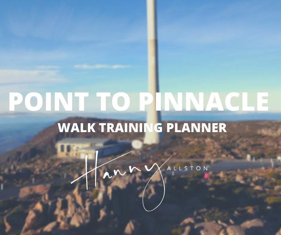 Hanny Allston: Point to Pinnacle Walk Training Plan