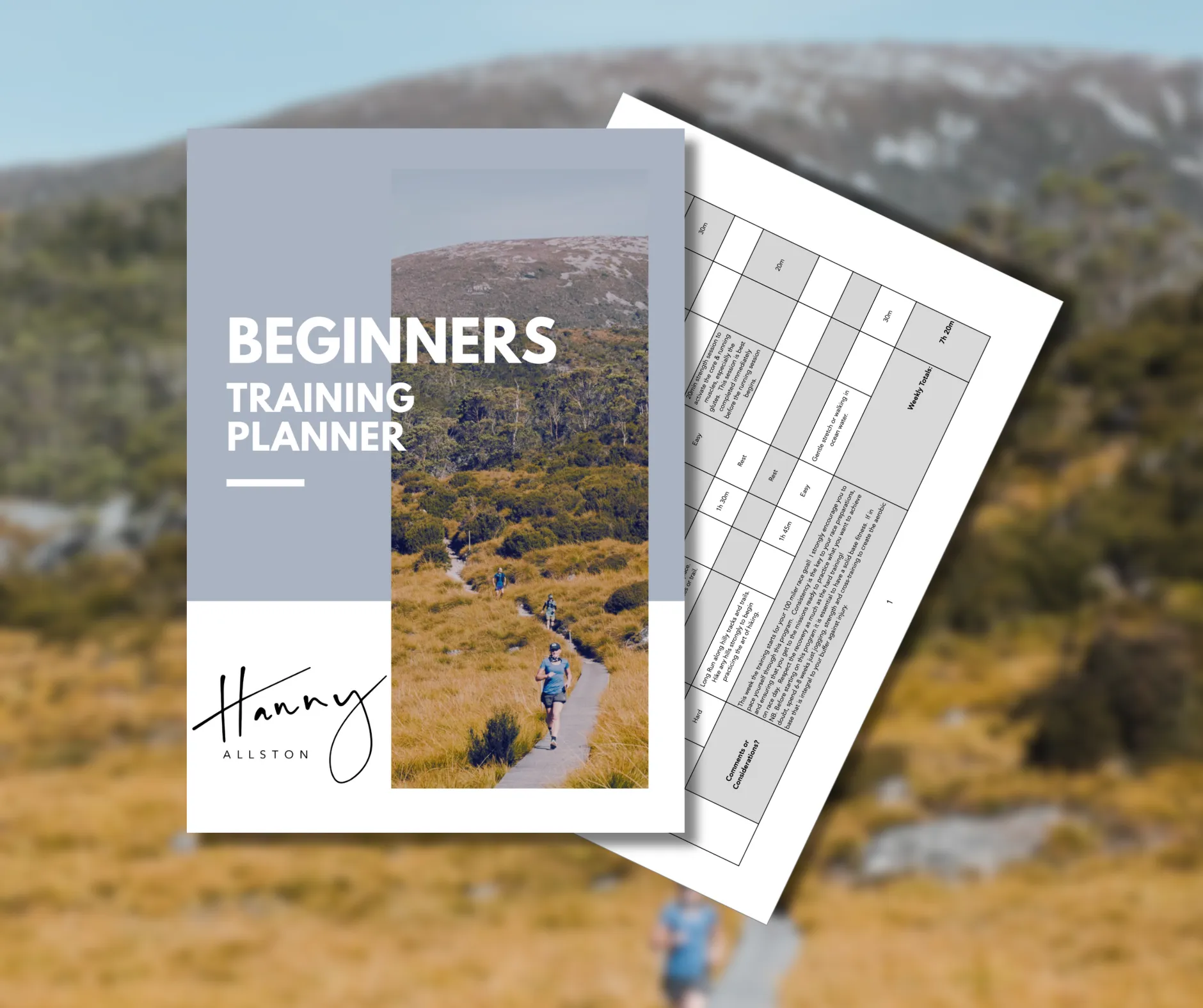 Hanny Allston: Trail Running Training Planner for Beginners