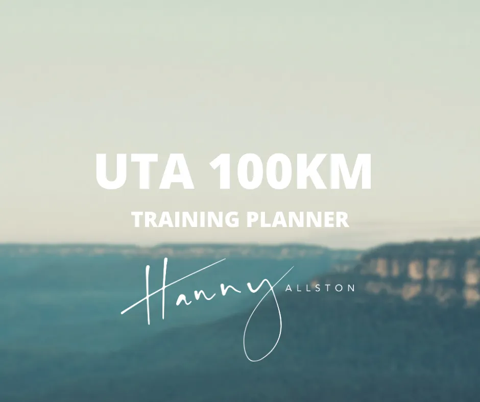 Hanny Allston: Ultra Trail Australia 100km Training Planner