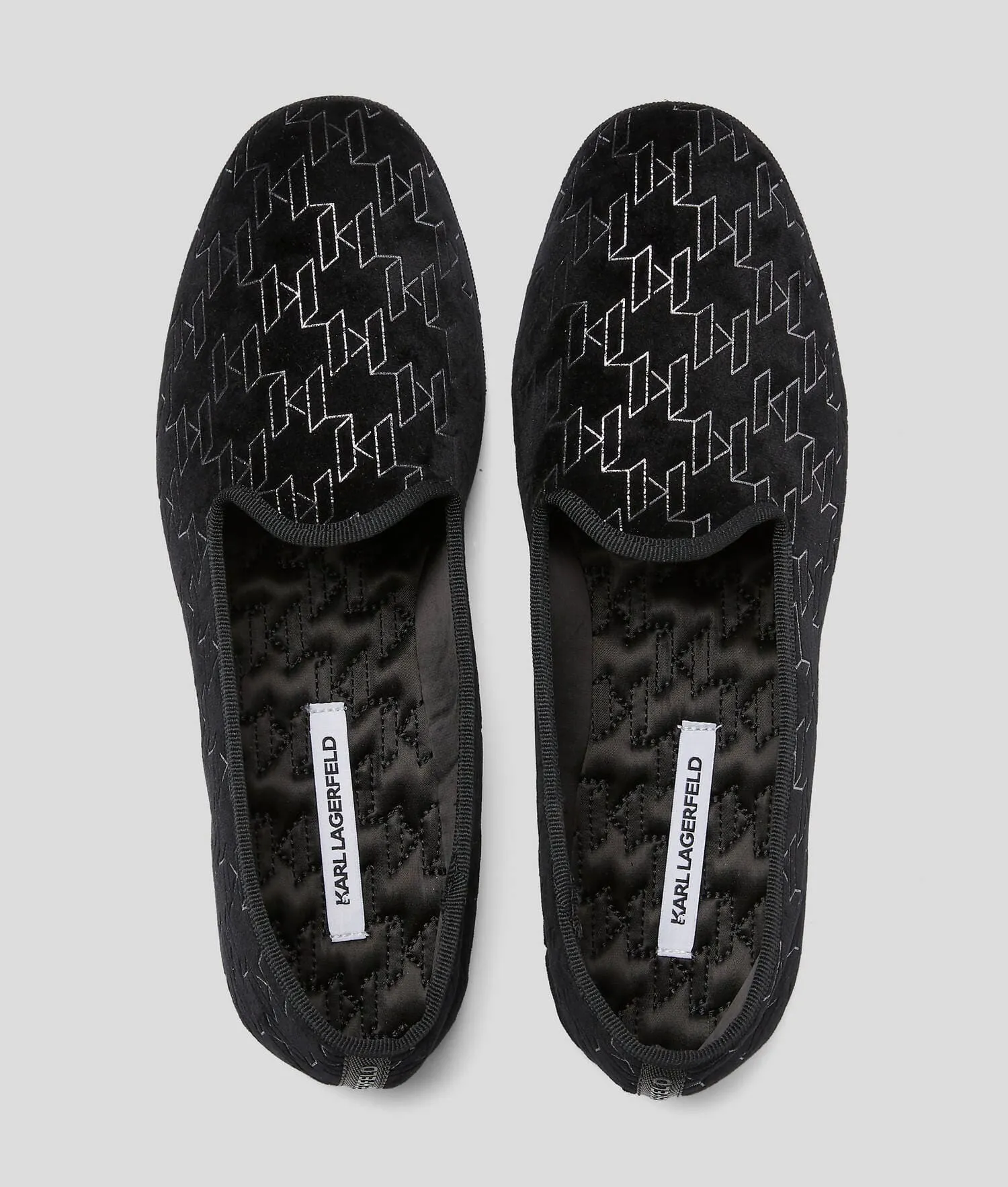 KARL LAGERFELD - KL Monogram Slippers